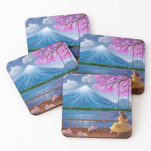 Item preview, A Moment Between Blossoms and Mountains designed and sold by rrr-digitalarts.