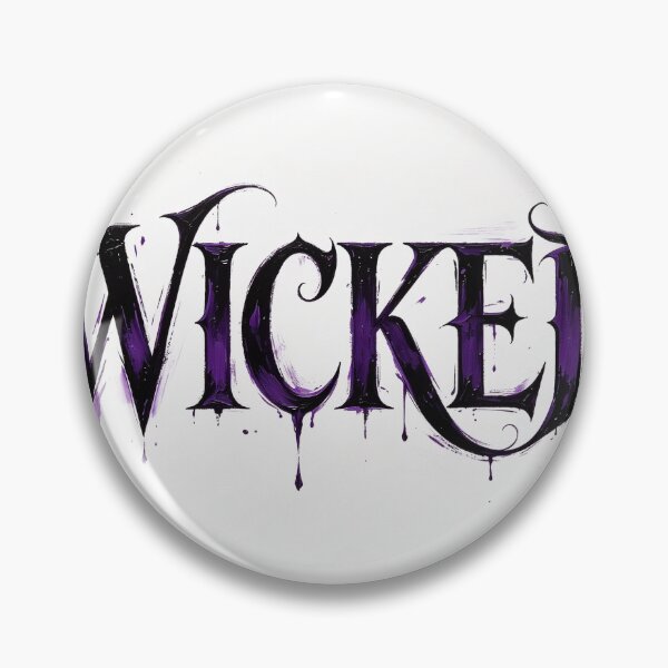 Item preview, Wicked Gothic Purple Typography Design designed and sold by AwakenFah.