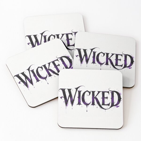 Item preview, Wicked Gothic Purple Typography Design designed and sold by AwakenFah.