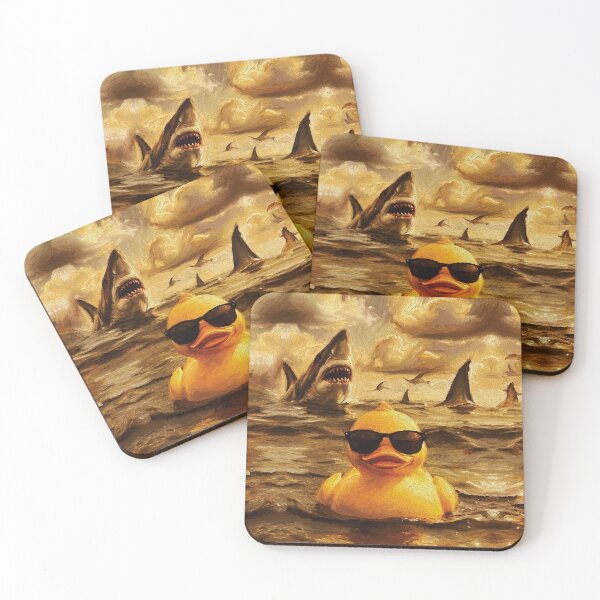 Item preview, Cool Duck Epic Shark Encounter designed and sold by RamyGallery.