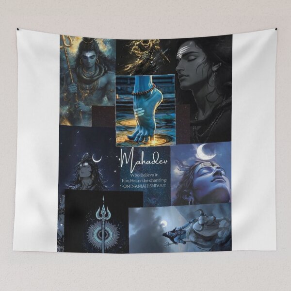 Item preview, Mahadev who believes in him hears the chanting Om namah Shivay designed and sold by Manesakshi2004.