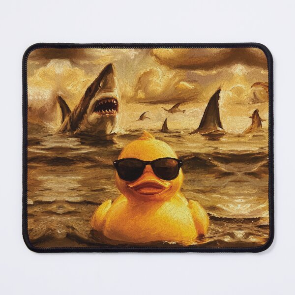 Item preview, Cool Duck Epic Shark Encounter designed and sold by RamyGallery.