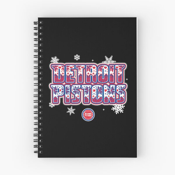 Item preview, Detroit Pistons Ugly Christmas Sweater Basketball Holiday Poster Design designed and sold by BugliSiwes.