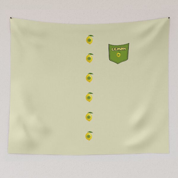 Item preview, Lemon Button Pocket Shirt designed and sold by Aimetoi.