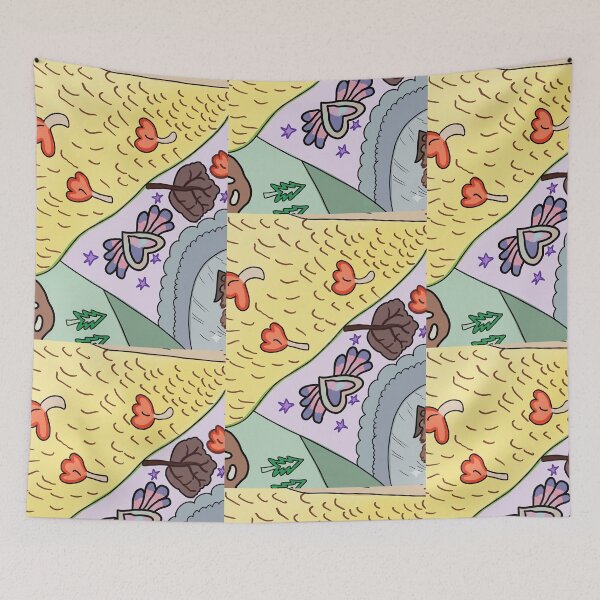 Item preview, Pastel Whimsy Doodle Abstract designed and sold by dyrestald.