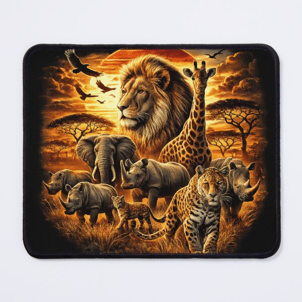Item preview, wildlife animals African groups designed and sold by M--Y.