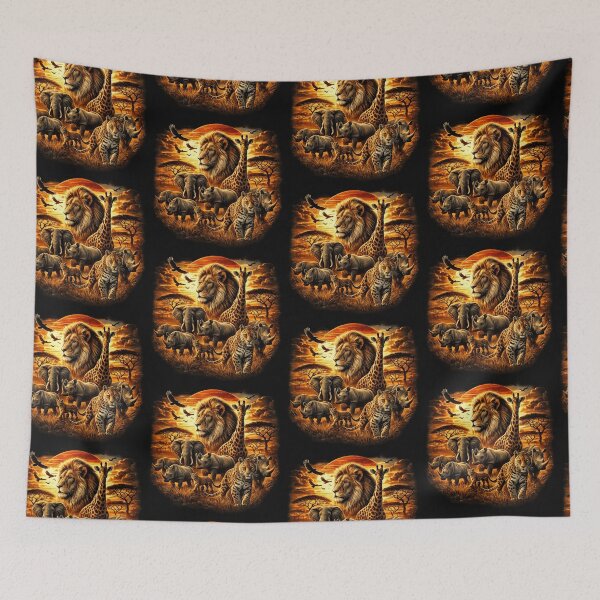 Item preview, wildlife animals African groups designed and sold by M--Y.