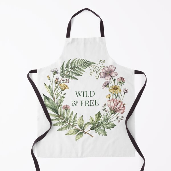 Item preview, Wild & Free Botanical Floral Design designed and sold by myfunnyshirt.