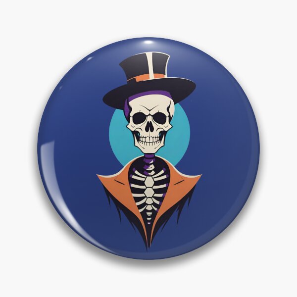 Item preview, Skeleton Gentleman in Top Hat designed and sold by AlxVel.