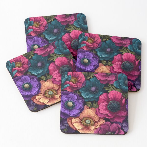 Item preview, Unique Chintz Flower - Hawaiian Flower Pattern   - Housewarming Gift Ideas designed and sold by RoyalStarsPatts.