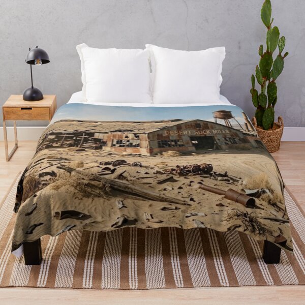 Item preview, Abandoned Sock Factory in the Desert designed and sold by Uniqueartai.