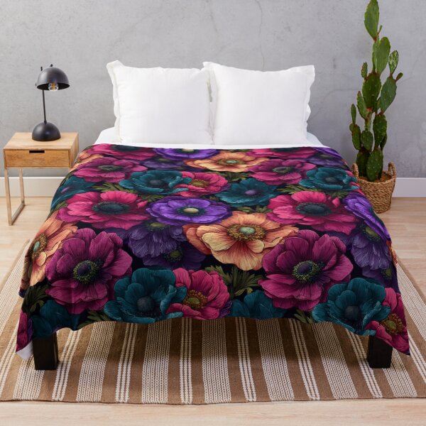 Item preview, Unique Chintz Flower - Hawaiian Flower Pattern   - Housewarming Gift Ideas designed and sold by RoyalStarsPatts.
