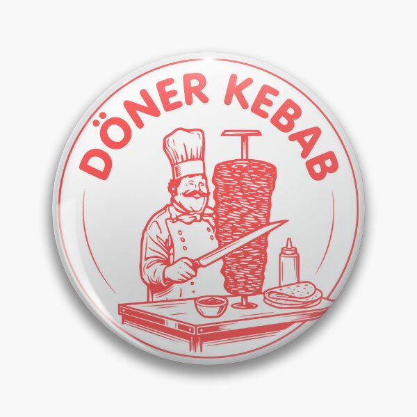 Item preview, Doner kebab logo designed and sold by LayersDesign.