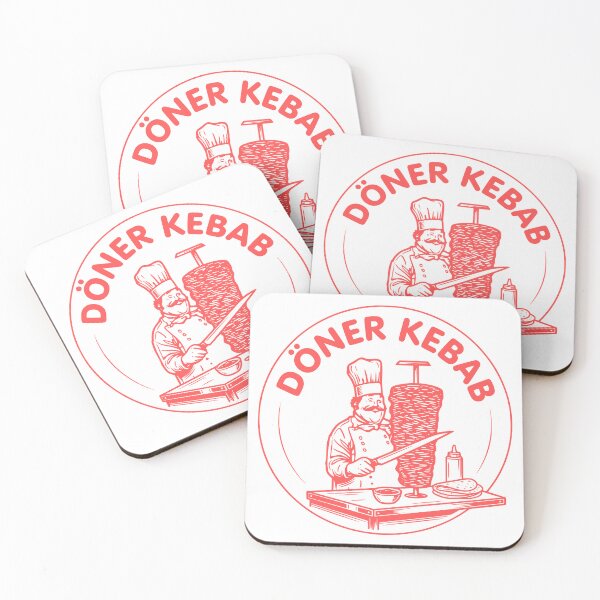 Item preview, Doner kebab logo designed and sold by LayersDesign.