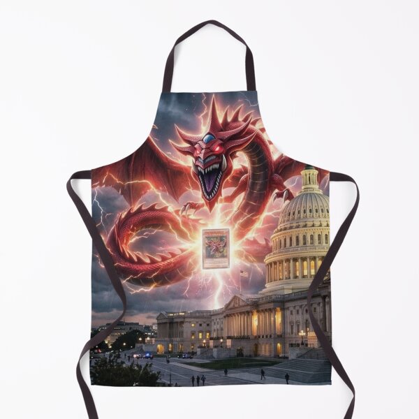 Item preview, Egyptian God Dragon Storming the White House designed and sold by Uniqueartai.