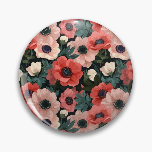 Item preview, Minimalistic Victorian Garden - Tropical Flower Pattern   - Birthday Gifts For Husband designed and sold by RoyalStarsPatts.