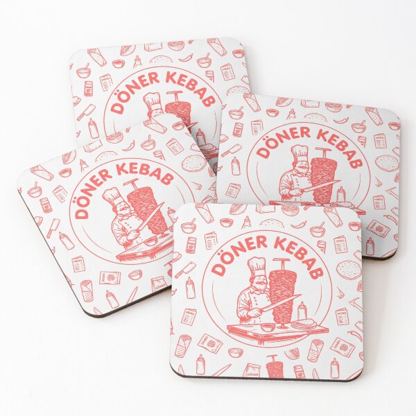 Item preview, Doner kebab logo apron designed and sold by LayersDesign.
