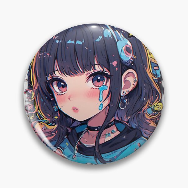 Item preview, Ok Lang Ako Hindi Pala – Sad Anime Girl Aesthetic Graphic designed and sold by TheReezeStudio.