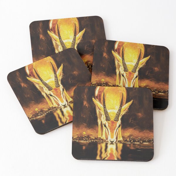 Item preview, Golden Grace Water Reflection Oil designed and sold by RamyGallery.