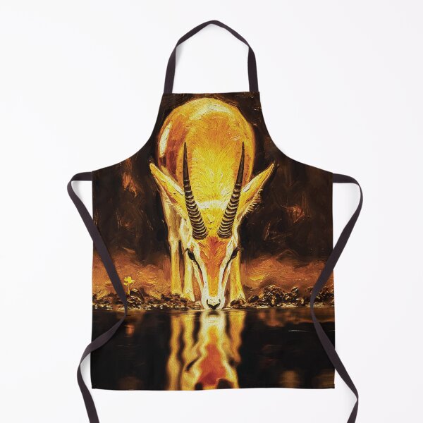 Item preview, Golden Grace Water Reflection Oil designed and sold by RamyGallery.