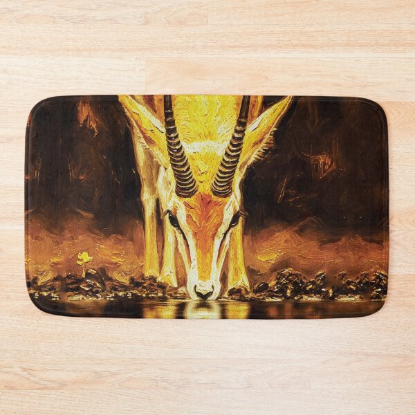 Item preview, Golden Grace Water Reflection Oil designed and sold by RamyGallery.