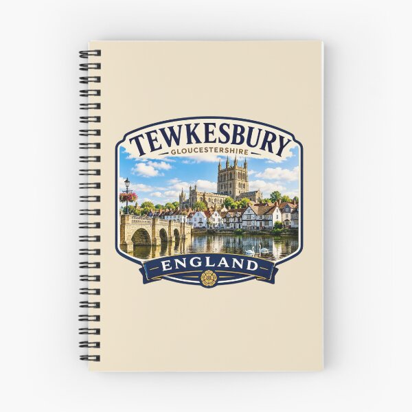 Item preview, Tewkesbury, Gloucestershire, England - Abbey & River Avon designed and sold by Myra365Art.