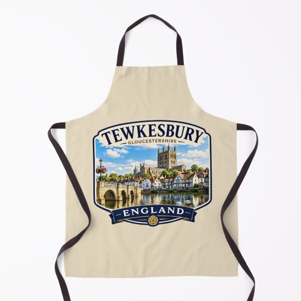 Item preview, Tewkesbury, Gloucestershire, England - Abbey & River Avon designed and sold by Myra365Art.