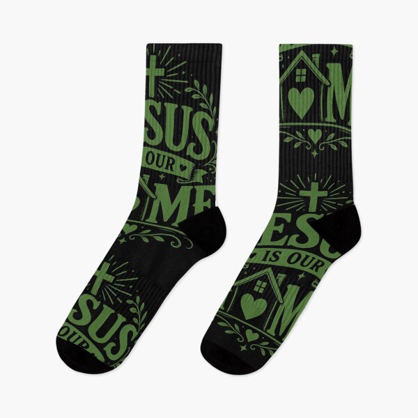 Item preview, Jesus Is Our Home - Green Design designed and sold by MoriaStore.