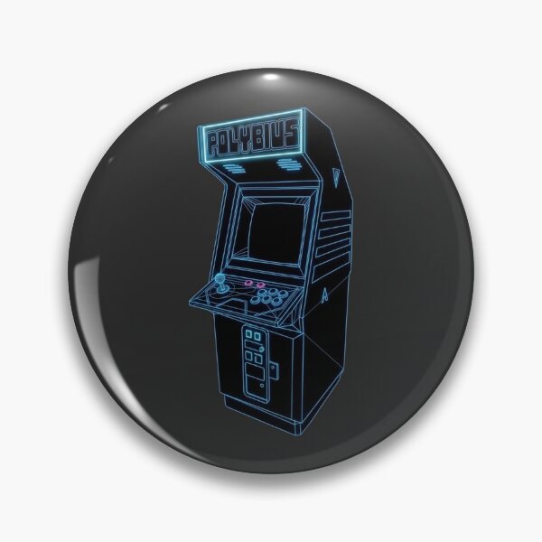 Item preview, Polybius Urban Legend Neon Arcade Cabinet Graphic designed and sold by dbloganx.