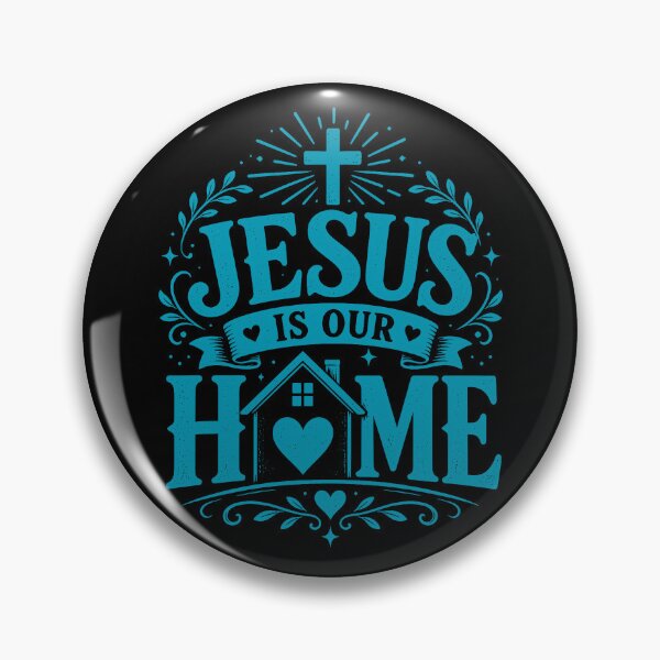 Item preview, Jesus Is Our Home - Sky Blue Design designed and sold by MoriaStore.