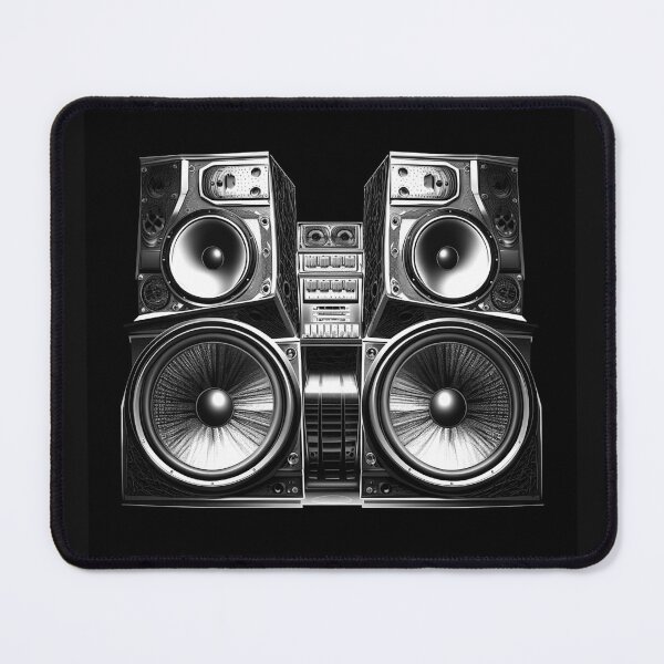 Item preview, Retro Boombox Speaker System designed and sold by inkoutninja.