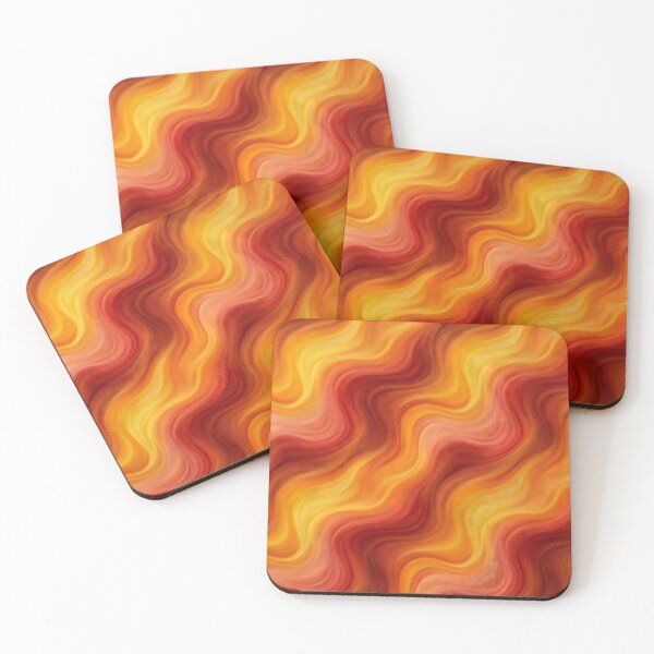 Item preview, Seamless Wavy Gradient Pattern Retro 70s designed and sold by SplashTastic.