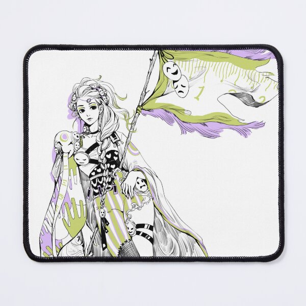 Item preview, Modern Muse - Quick Sketch No.03 (Green & Purple) designed and sold by L-Art-Design.
