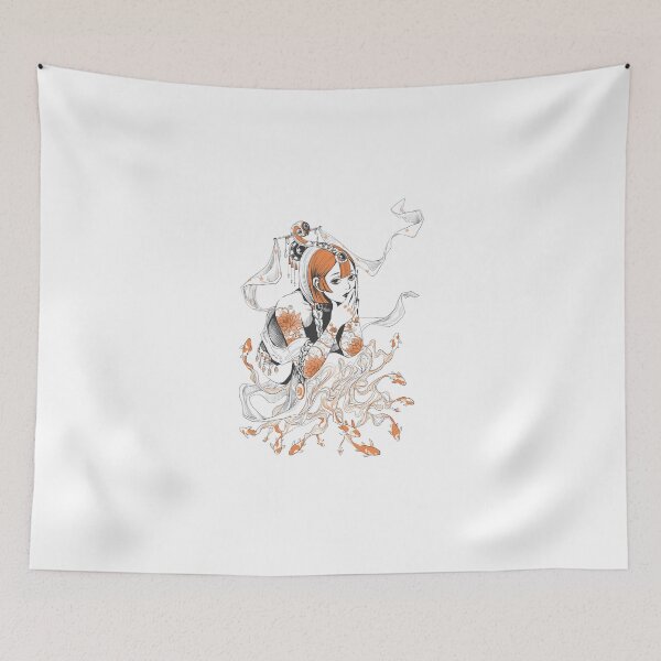 Item preview, Modern Muse - Quick Sketch No.02 (Orange) designed and sold by L-Art-Design.