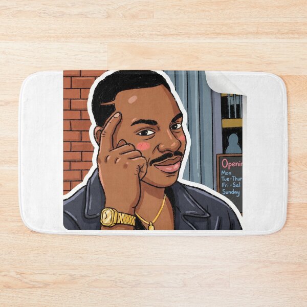 Item preview, Roll Safe "Think About It" Meme- Retro Comic Style Illustration designed and sold by PixelsTelas.