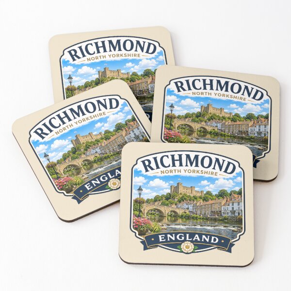 Item preview, Richmond, North Yorkshire, England designed and sold by Myra365Art.