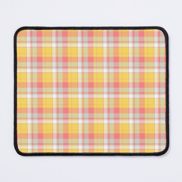 Item preview, Textured plaid yellow designed and sold by Boy and Belugee.