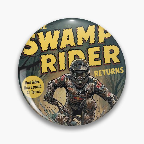 Item preview, Motocross - The Swamp Rider Returns - Dirt Bike Racing designed and sold by RaceDayRags.
