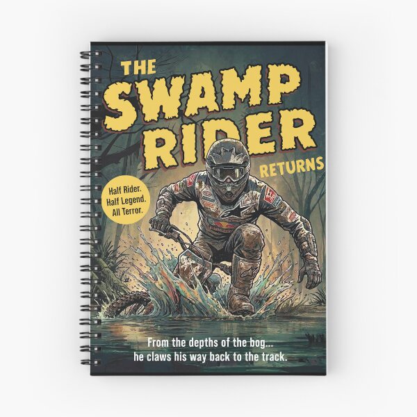 Item preview, Motocross - The Swamp Rider Returns - Dirt Bike Racing designed and sold by RaceDayRags.