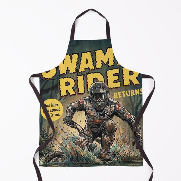 Item preview, Motocross - The Swamp Rider Returns - Dirt Bike Racing designed and sold by RaceDayRags.