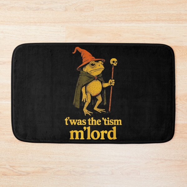 Item preview, T'was The 'Tism M'lord Neurodivergent Autistic Fantasy Wizard designed and sold by SanTiOmal.