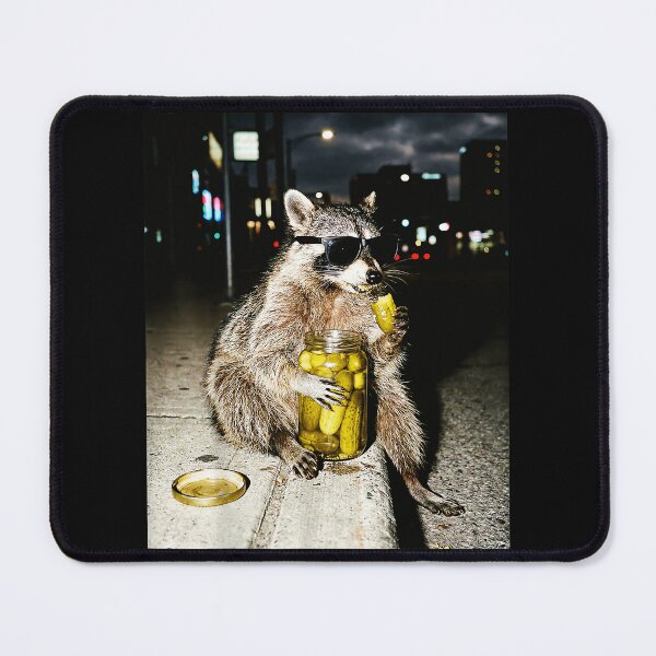 Item preview, Trash Panda Pickles Funny Raccoon Lover designed and sold by SanTiOmal.
