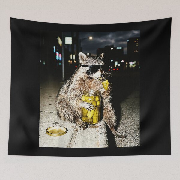 Item preview, Trash Panda Pickles Funny Raccoon Lover designed and sold by SanTiOmal.