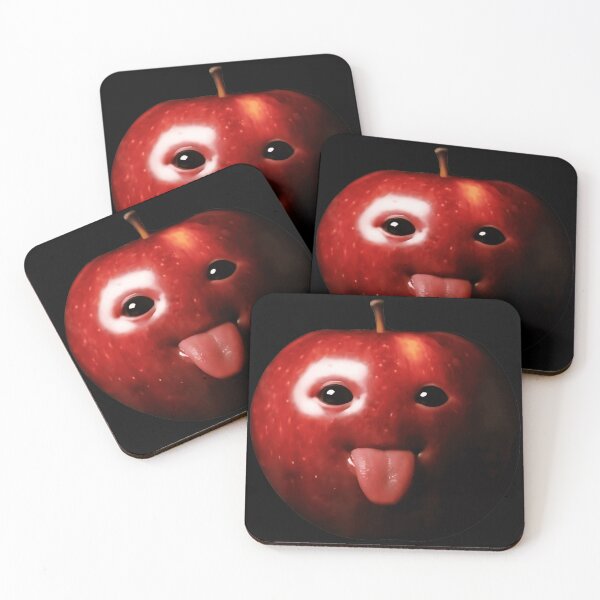 Item preview, Funny Goofy Apple Tongue Out designed and sold by SanTiOmal.