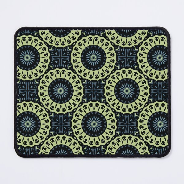 Item preview, Skull Kaleidoscope Mandala Pattern designed and sold by mrhighsky.