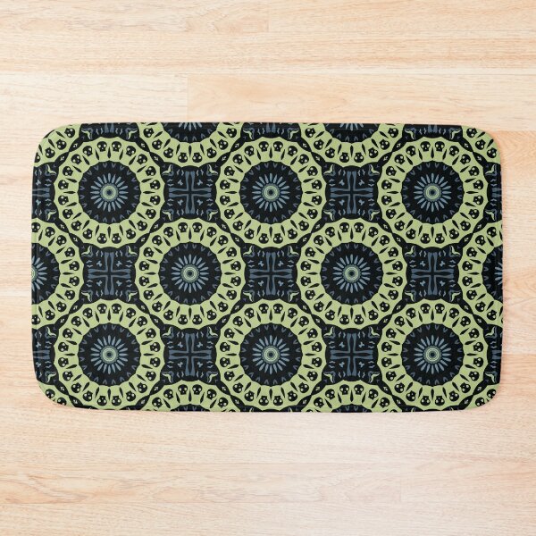 Item preview, Skull Kaleidoscope Mandala Pattern designed and sold by mrhighsky.