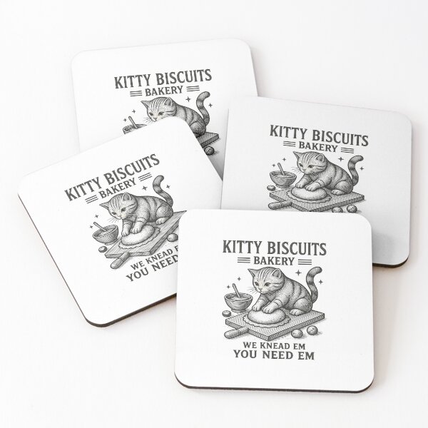 Item preview, Kitty Biscuits Bakery designed and sold by Colorful-Garden.