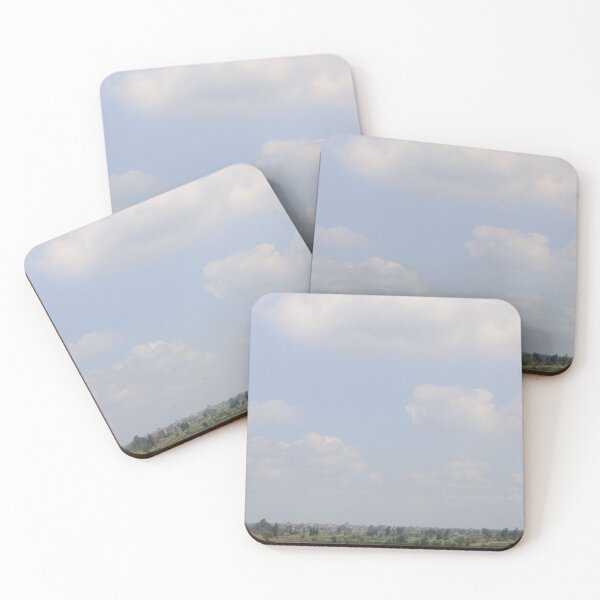 Item preview, Soft Sky Gradient Over Green Landscape designed and sold by diabshoots.