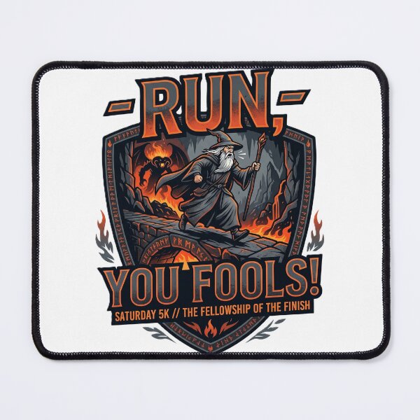 Item preview, Run You Fools: Fellowship of the Finish 5K designed and sold by GazzatheGreen.