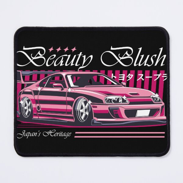 Item preview, Beauty Blush - JDM Japan Heritage Sports Coupe Pink Widebody Poster designed and sold by Pupung oktavian.